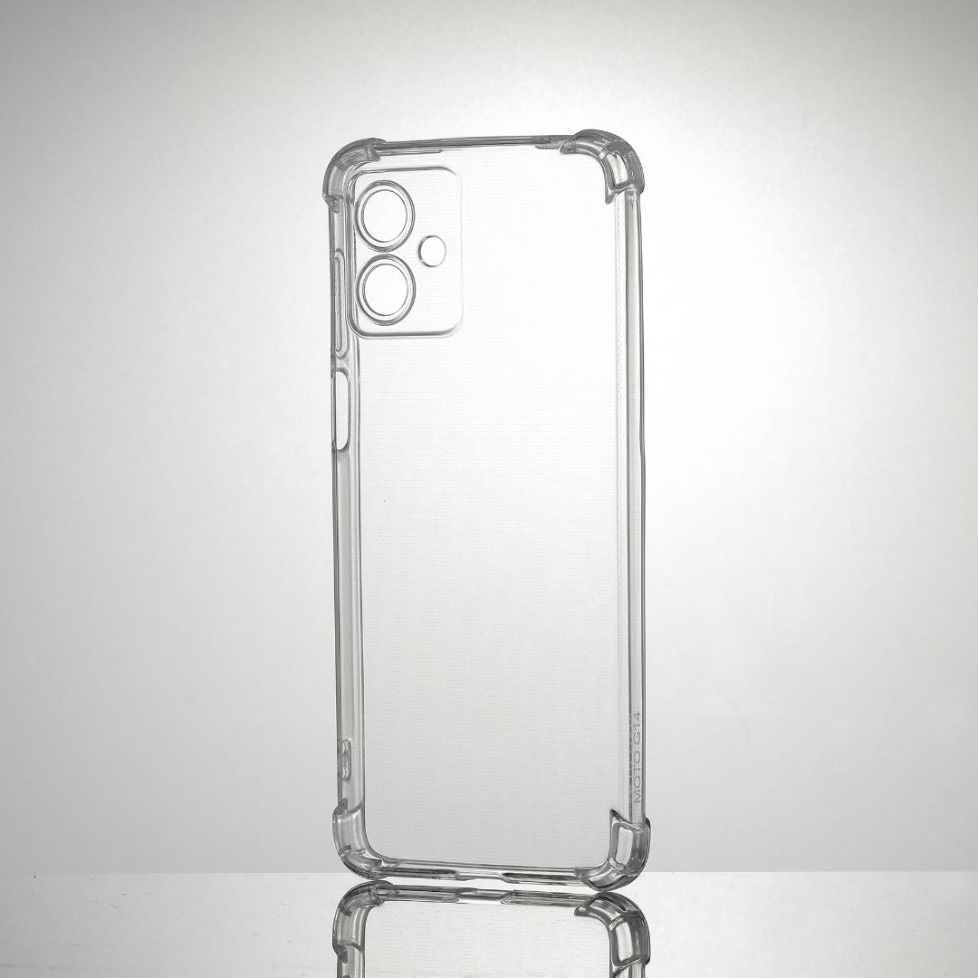 WE PACK verre trempé et coque de protection transparente MOTOROLA MOTO G14