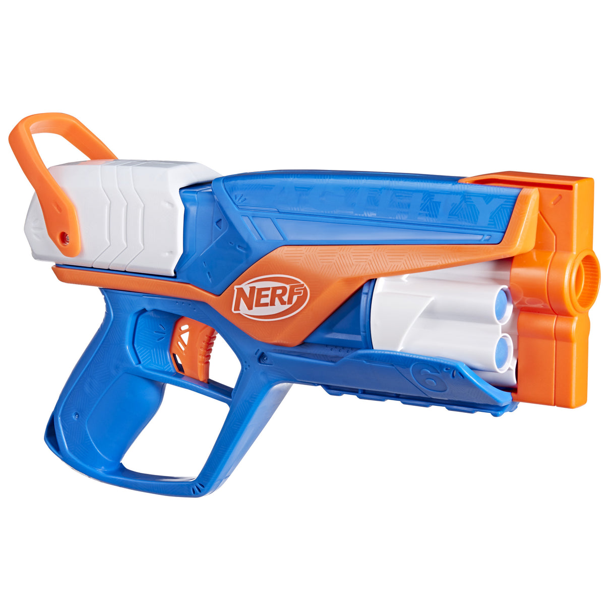 NERF blaster Agility N Series, 12 fléchettes Nerf N1 uniquement pour les blasters Nerf N Series, barillet 6 fléchettes, jeux d'extér