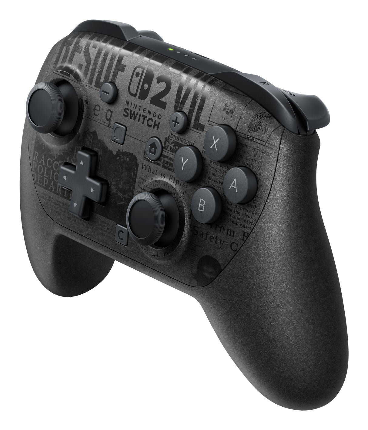 Manette Switch Pro 2 pour Nintendo Switch 2 • Édition Resident Evil Requiem