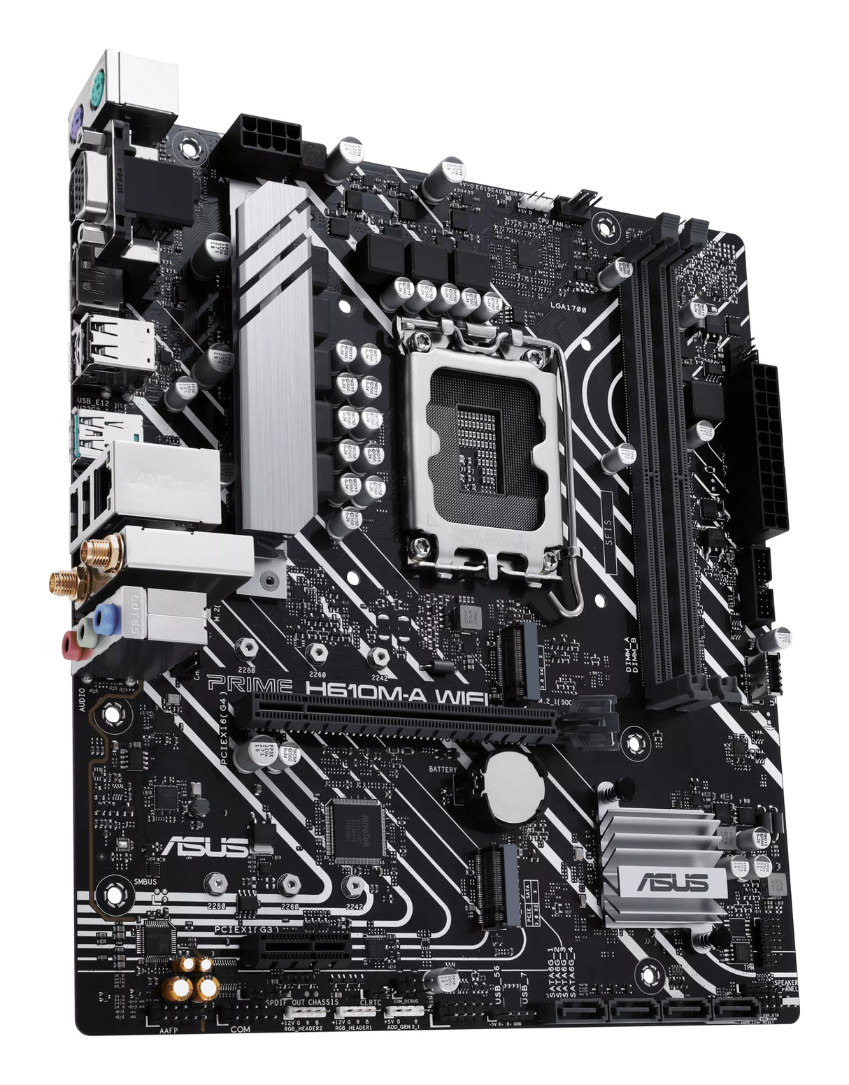 Carte Mère Asus Prime H610M-A WiFi DDR5 (Intel LGA 1700) Micro ATX