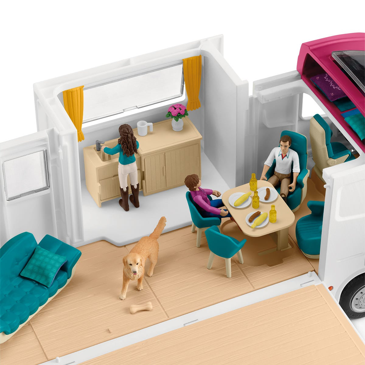 Camping-Car Equestre, schleich 42619 HORSE CLUB - coffret, 227 pieces, des 5 ans