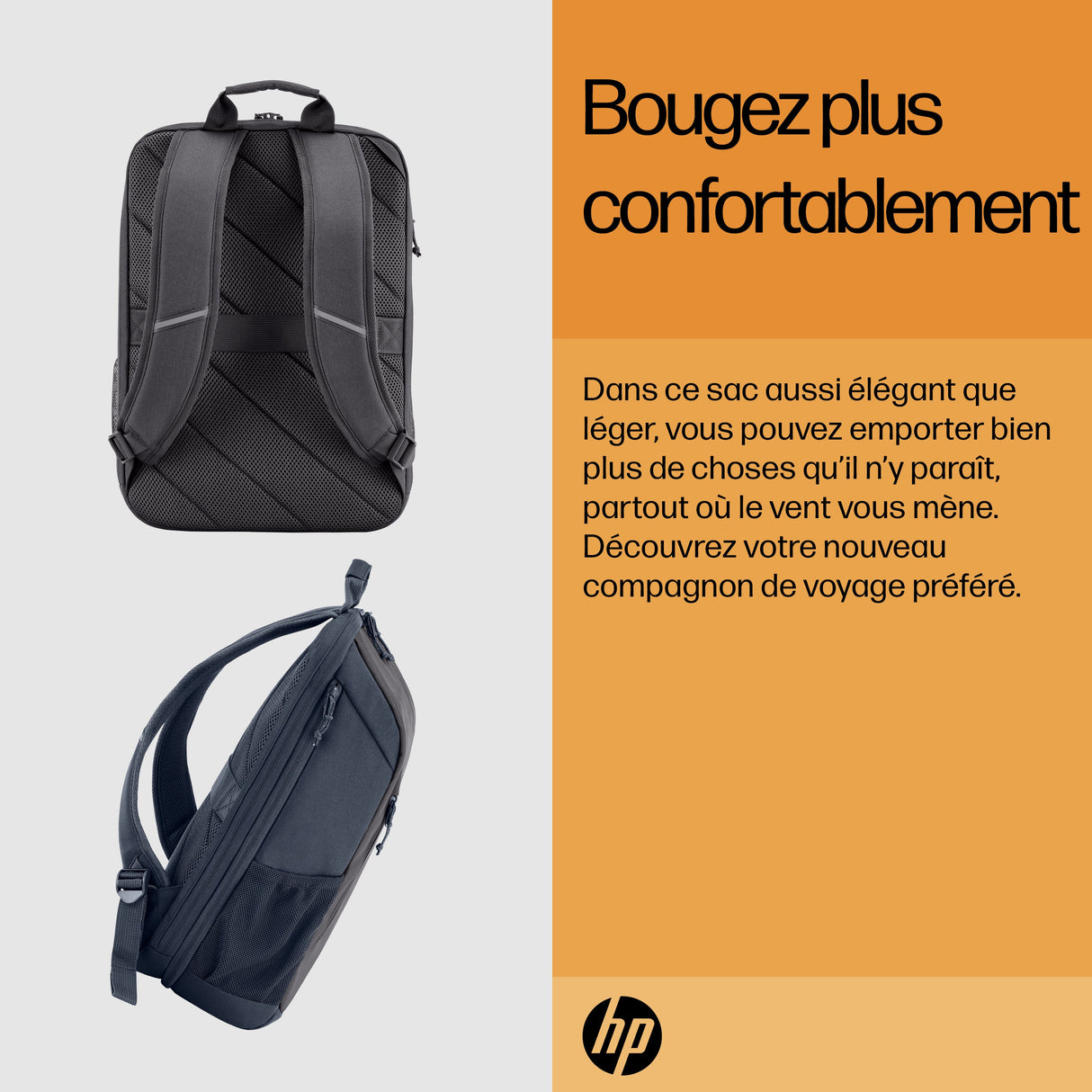 Sac � Dos Ordinateur Portable HP Travel 15,6"max (Noir)