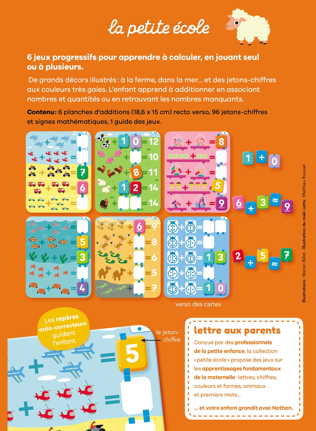 Jeu �ducatif Nathan - Les Premi�res Additions