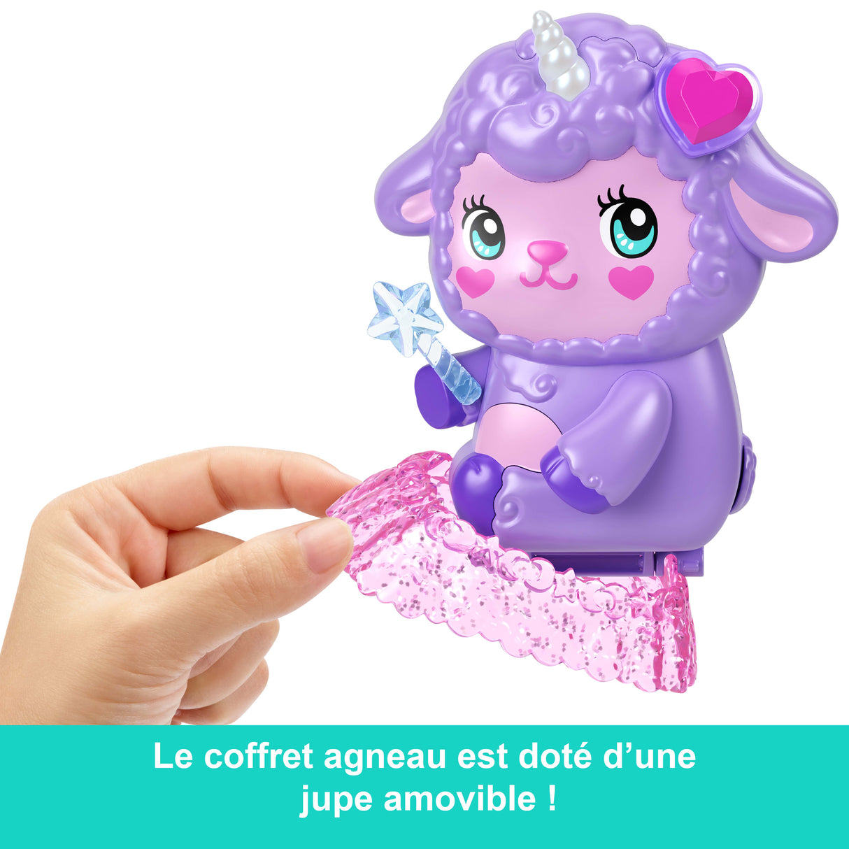 Polly Pocket - Coffret Au pays des reves - Mini-figurine et licorne - Polly Pocket - JCB15