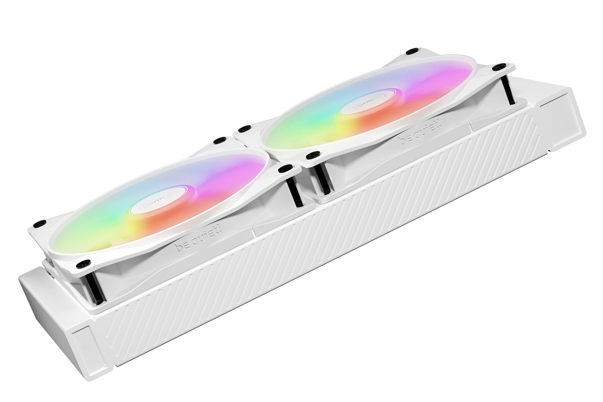 Lot de 3 Ventilateurs de boitier be quiet! Light Wings LX High Speed RGB - 14cm (Blanc)