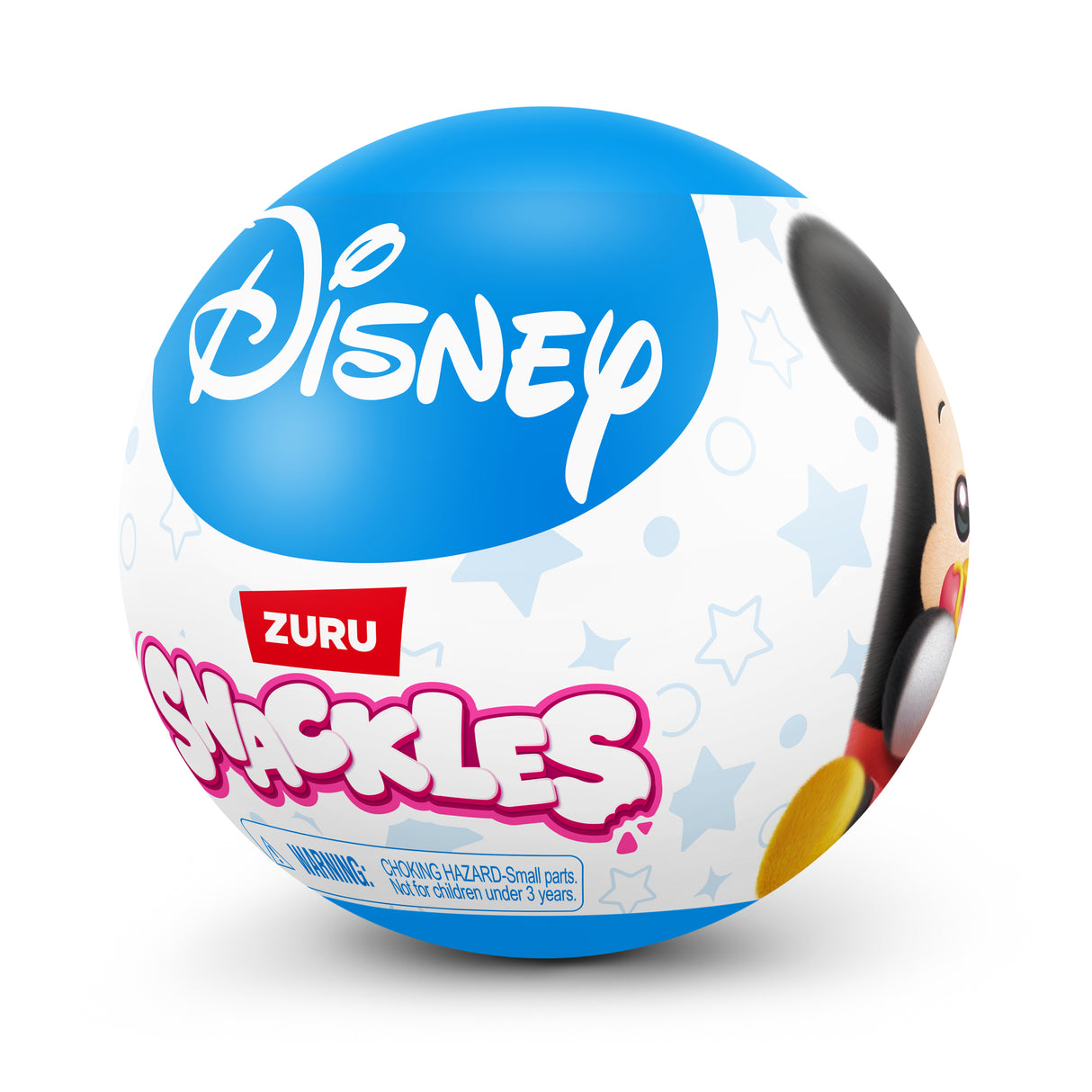 Capsule surprise - Peluche - ZURU - Snackles Disney - Modele aléatoire -13 cm - Des 3 ans