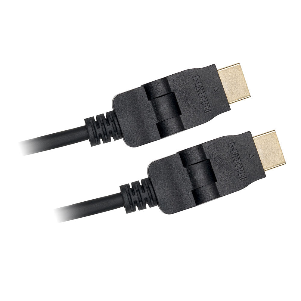 C ble HDMI m le/m le - 1m50 noir inclinable à 180