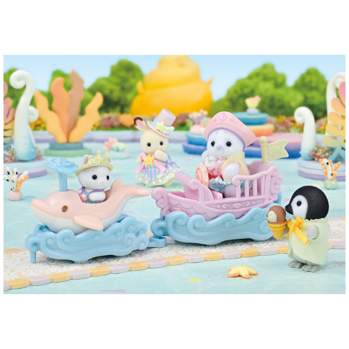 Le petit train de la mer - Sylvanian Families - 5820