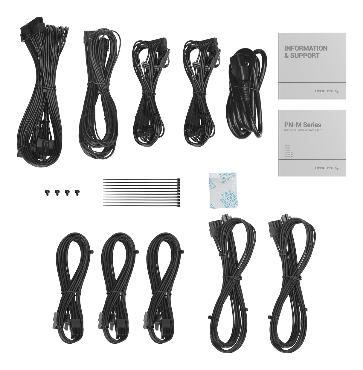 Alimentation PC - DEEPCOOL - R-PN750M-FC0B-JGEU - GAMER STORM PN750-M - ATX 3.1 - 80 PLUS Gold