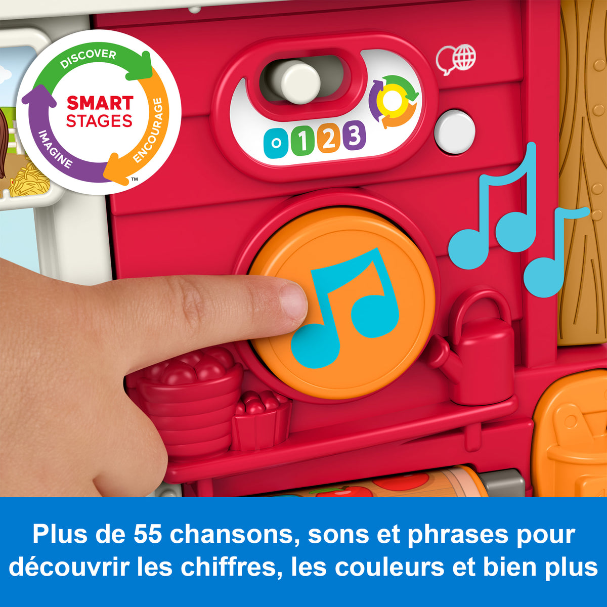 Fisher-Price - Coffret multilingue Little People - Les Animaux de la Ferme - Fisher-Price - JGX08