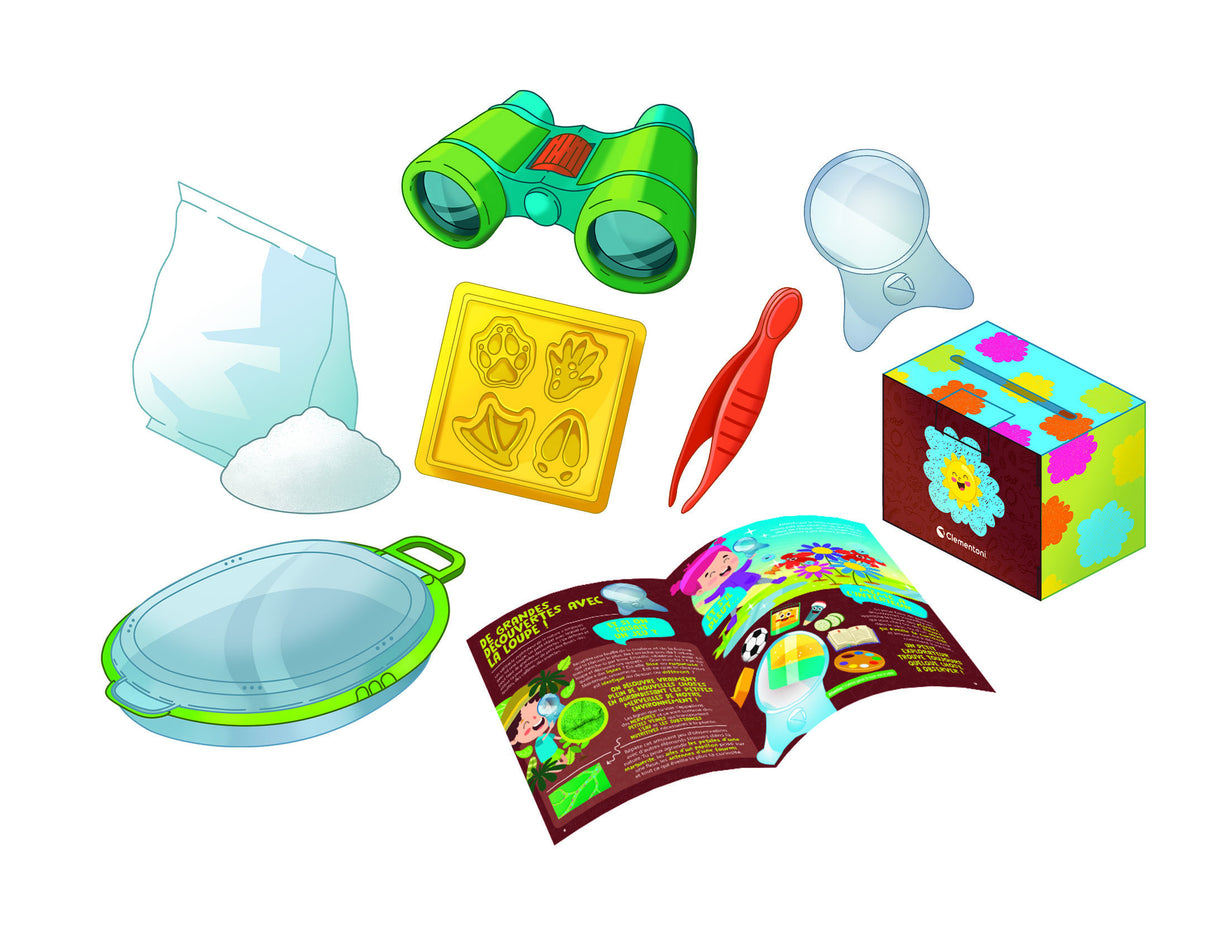 Les apprentis explorateurs - Clementoni - Science et Jeu - Laboratoire - Jeu d'Expériences - Des 5 ans