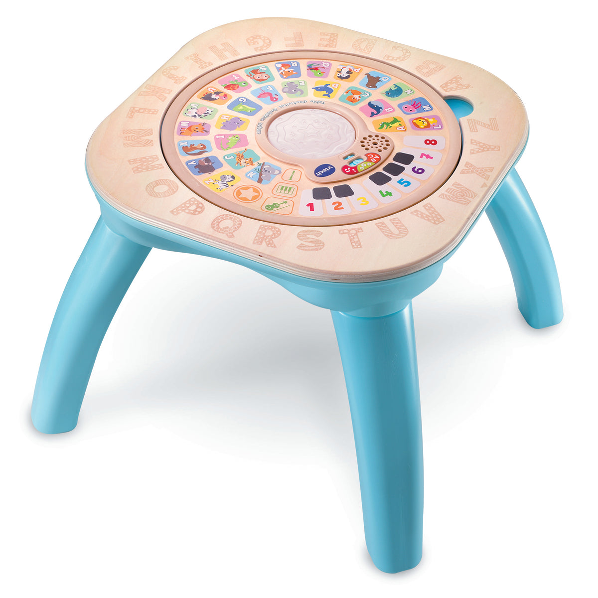 Table d'activités évolutive VTECH BABY - Nature - Jouet en bois certifié FSC - 9 mois a 4 ans