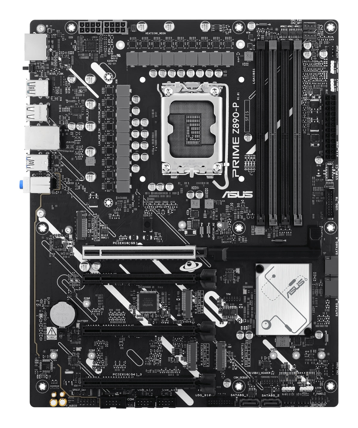 Carte mere - ASUS - PRIME Z890-P - Socket LGA1851 - PCIe 5.0 - RGB