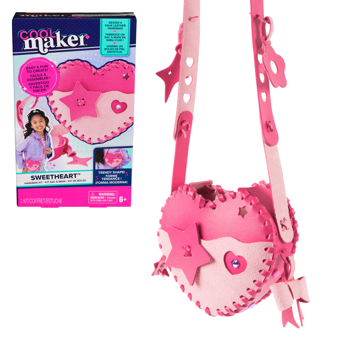 Cool Maker - Sac Sweetheart - Kit a fabriquer soi-meme - a partir de 6 ans - Spin Master