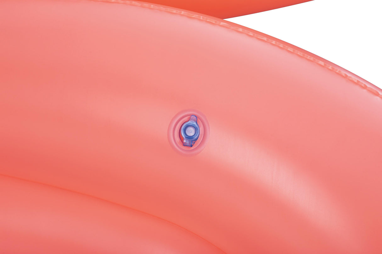 Bouée a chevaucher - Bestway - Flamant rose - 168 x 120 cm