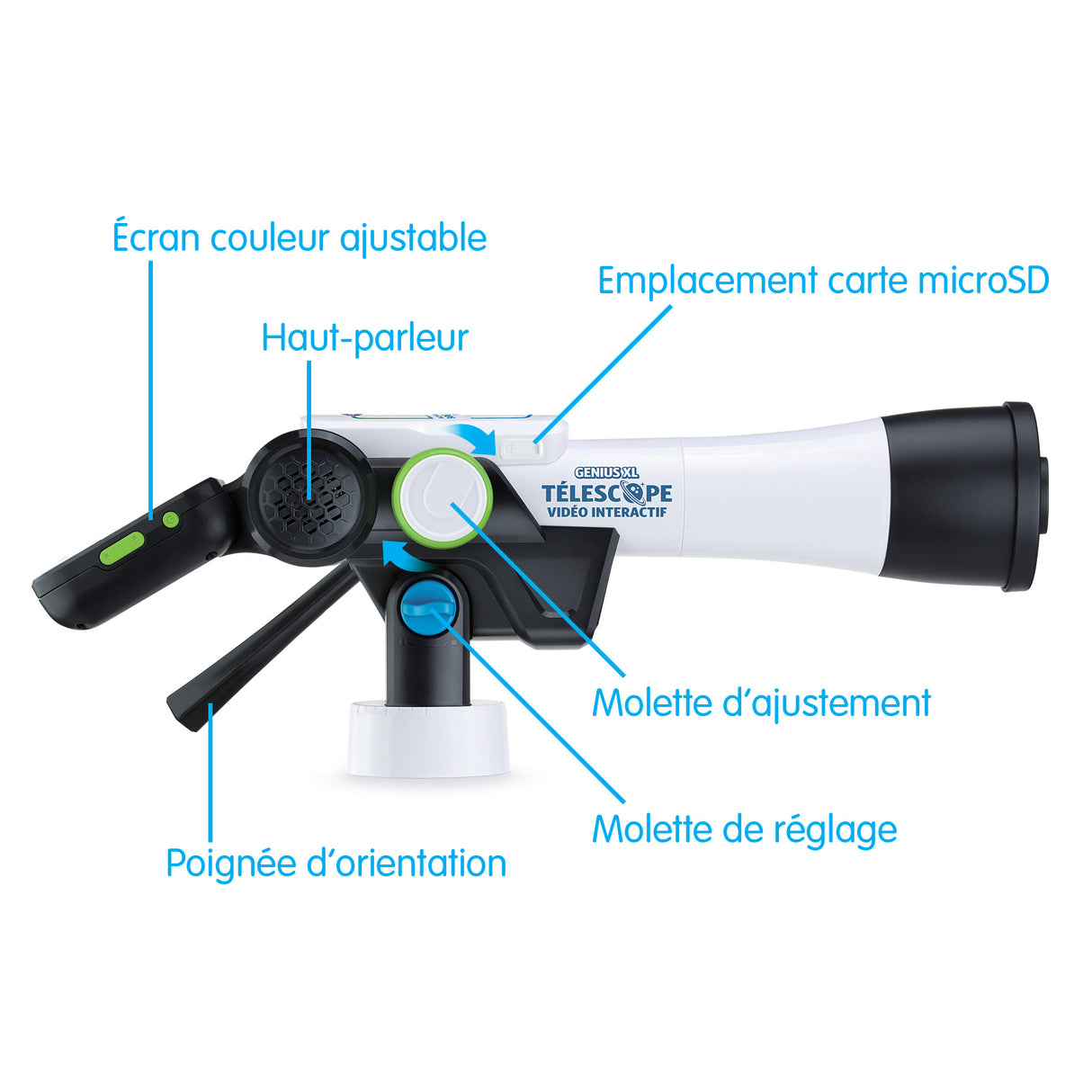 VTECH Genius XL - Télescope vidéo interactif