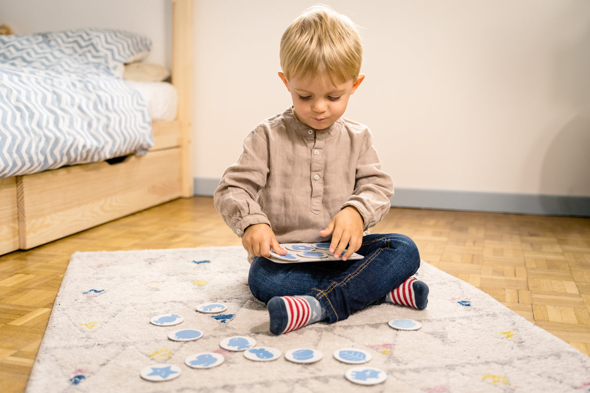 Jeu d'association NATHAN La Petite Ecole - Couleurs et Formes - Pour enfants de 2 ans et plus
