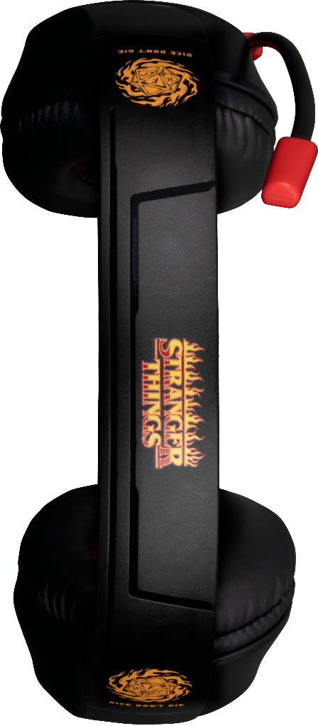 Casque gaming circum-aural - Filaire - Konix - Stranger Things - PC, PS5, Switch 2 et Xbox - Microphone - Câble 1,5 m