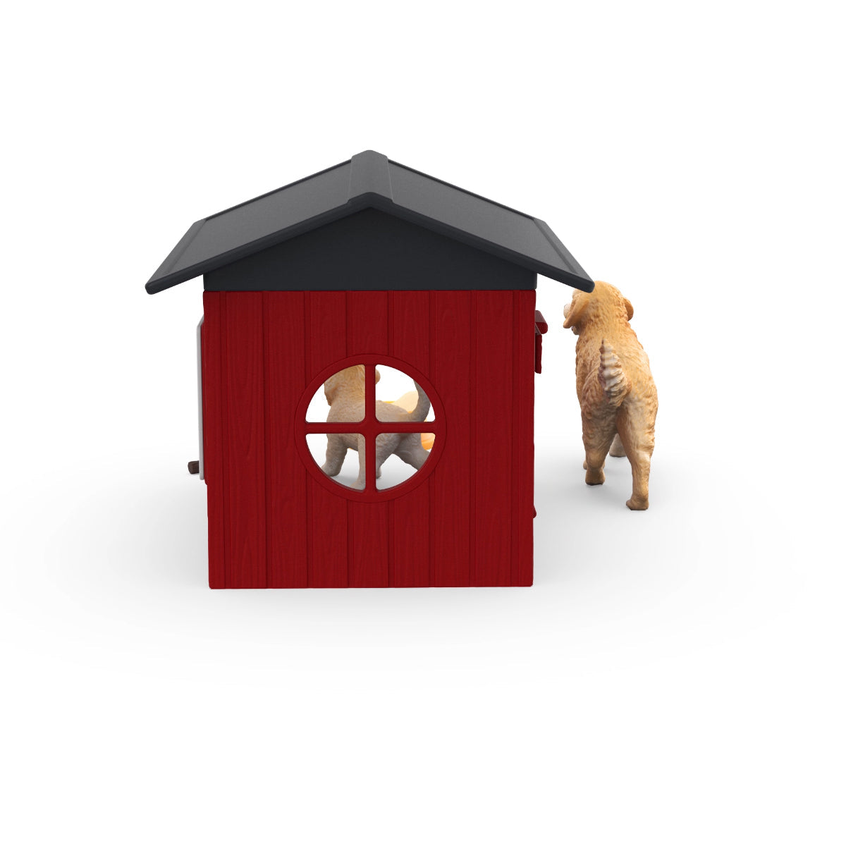Coffret Niche avec Golden Retriever, SCHLEICH 42722 Farm World, Des 4 ans