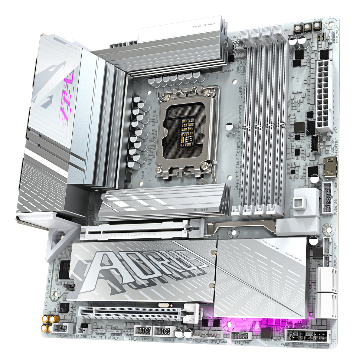 Carte mere - GIGABYTE - Z890M AORUS ELITE WIFI7 ICE