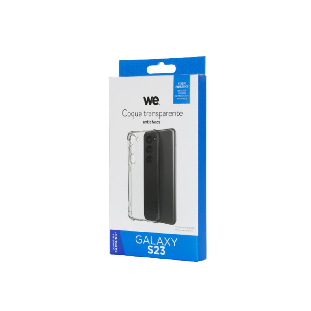 WE Coque de protection TPU SAMSUNG GALAXY S23 Transparent