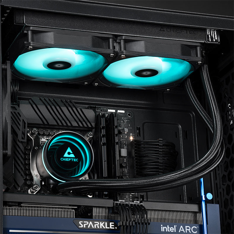 Kit Watercooling AIO Chieftec Iceberg RGB - 240mm (Noir)