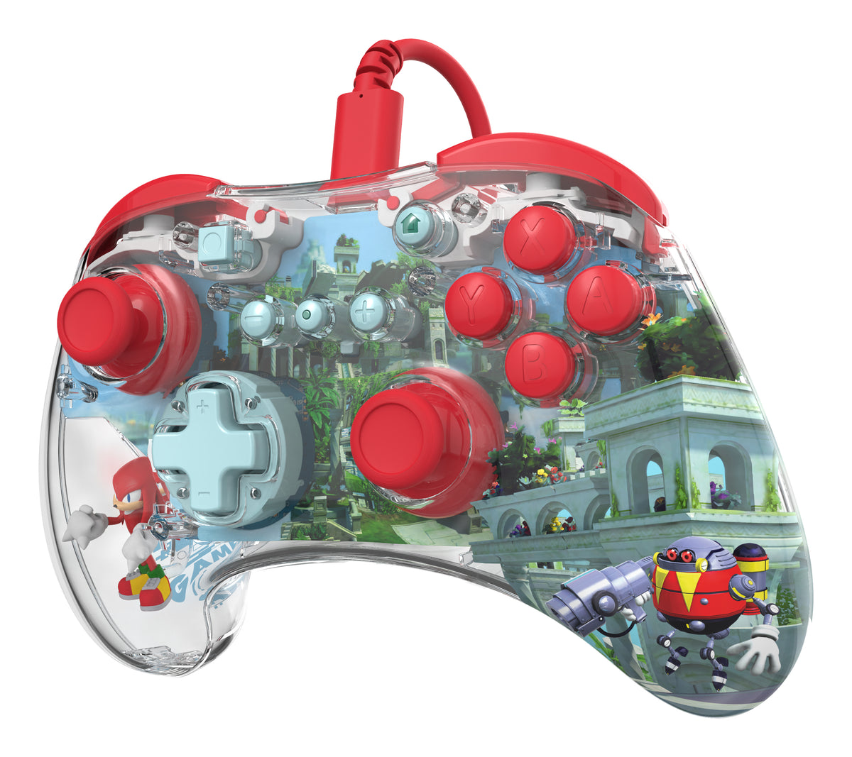 Manette filaire pour Nintendo Switch™ - PDP - Realmz Knuckles - Éclairage LED