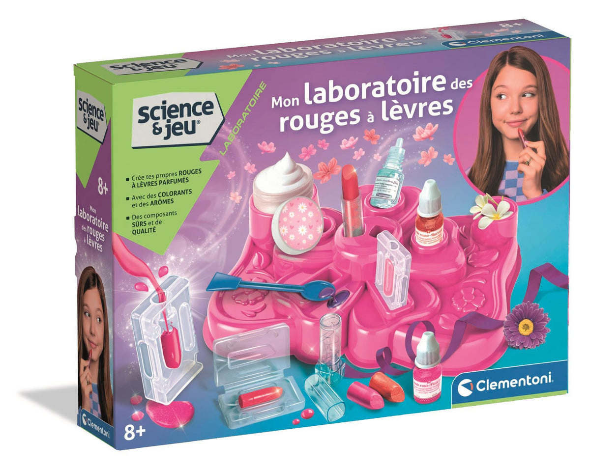 Mon laboratoire des rouges ŕ lčvres - Clementoni - Science & Jeu - Jeux Scientifiques