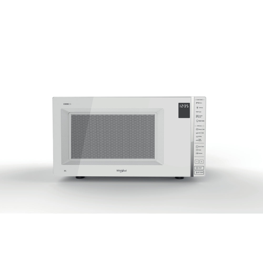 WHIRLPOOL MWP304W Micro-Ondes Posable Gril & vapeur - COOK30 - Blanc - 30L