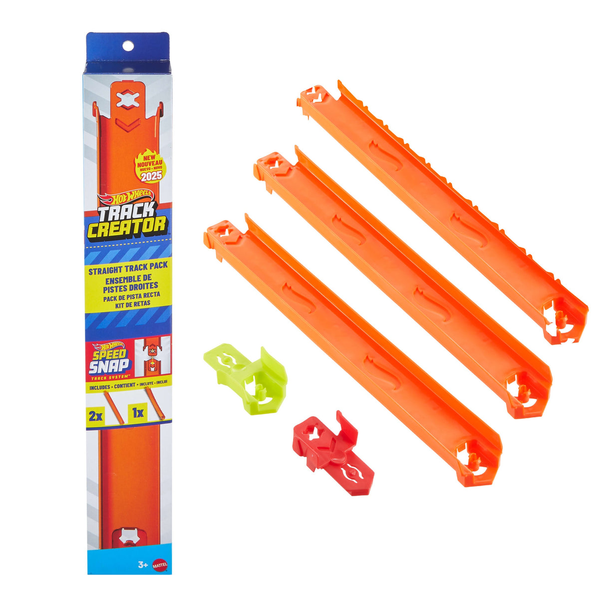 Hot Wheels Track Creator Ensemble de Pistes Droites