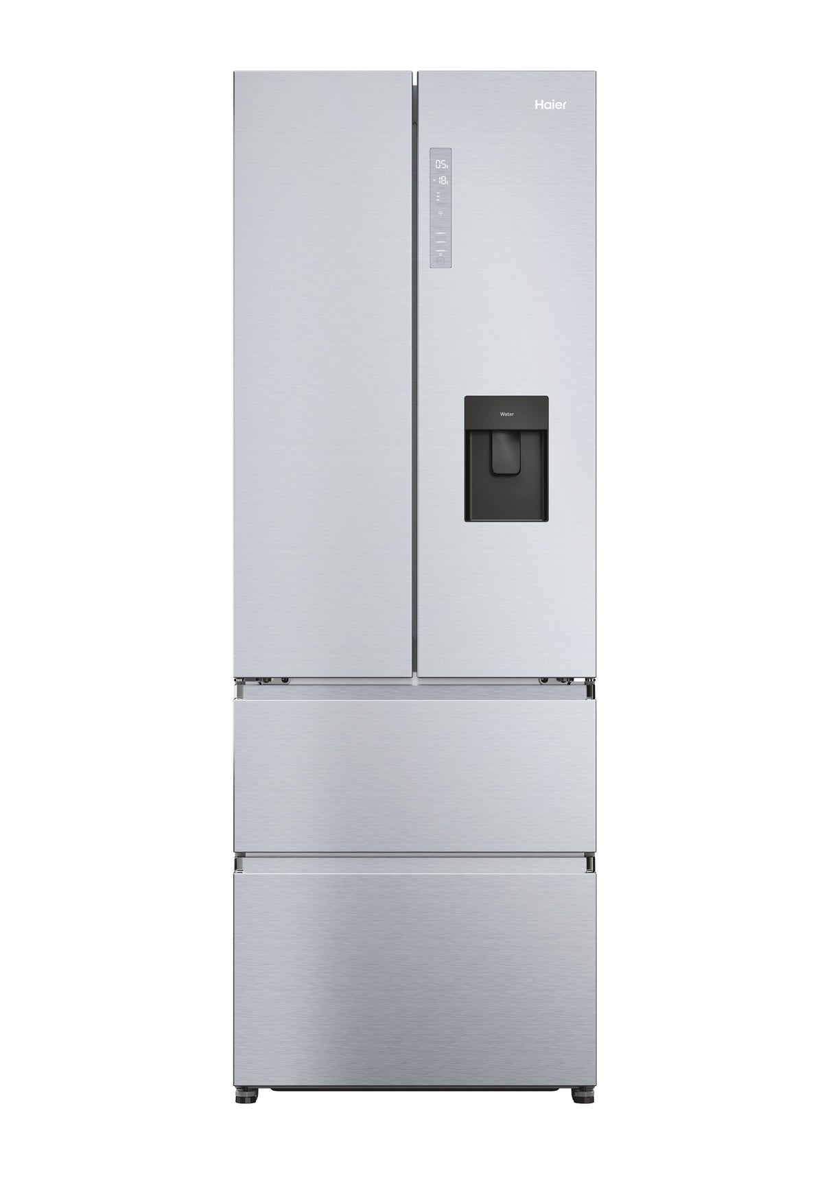 Réfrigérateur Multi-Portes - HAIER - HFR5720EWMG - Classe E - 477 L (337+140) - 37 dB - Silver
