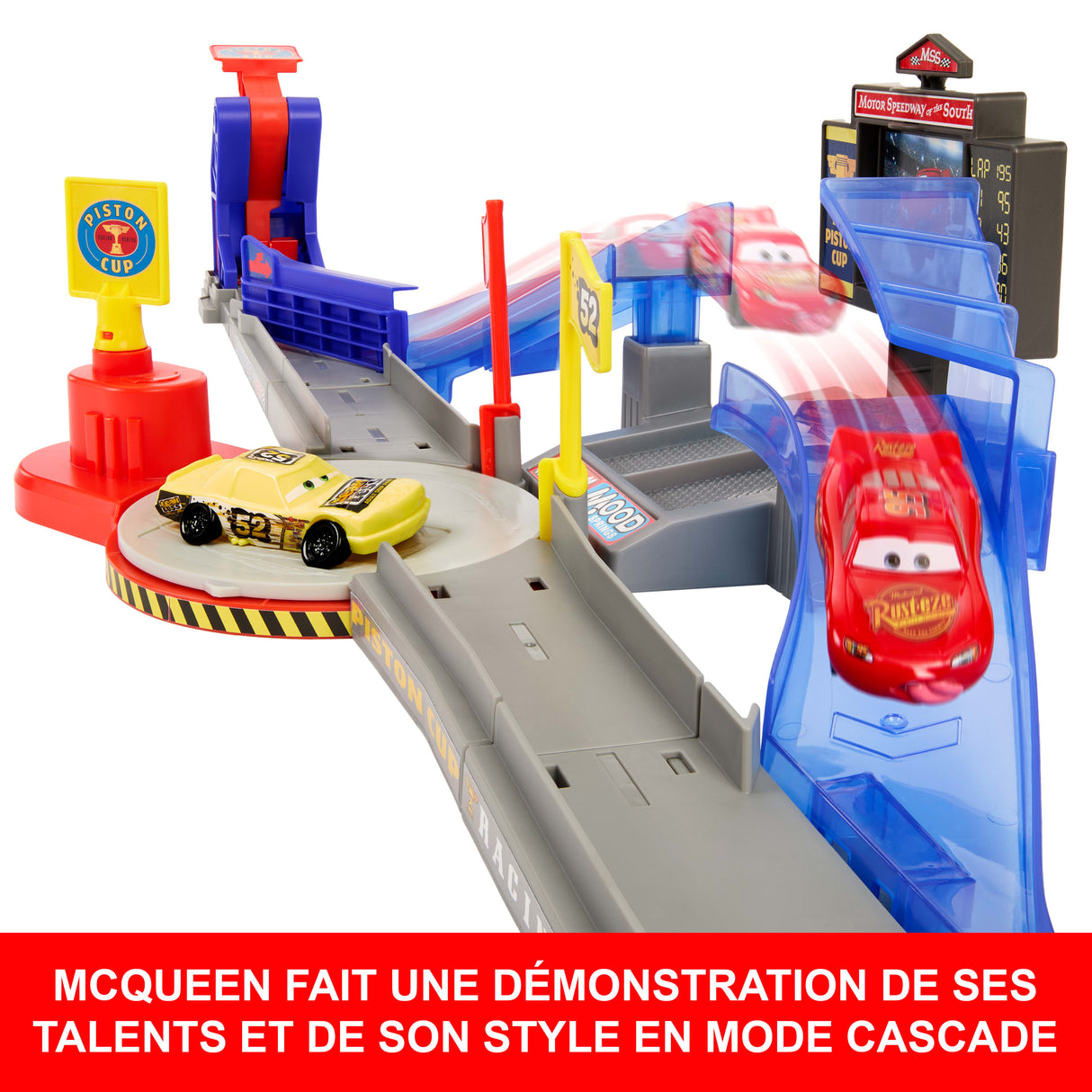 Cars - Piste crash et cascades - Mattel - JHL42