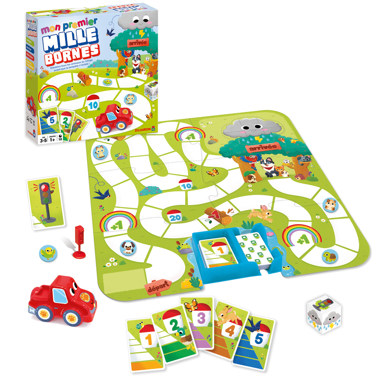 Mon premier Mille Bornes - Jeu de société - DUJARDIN - Des 3 ans
