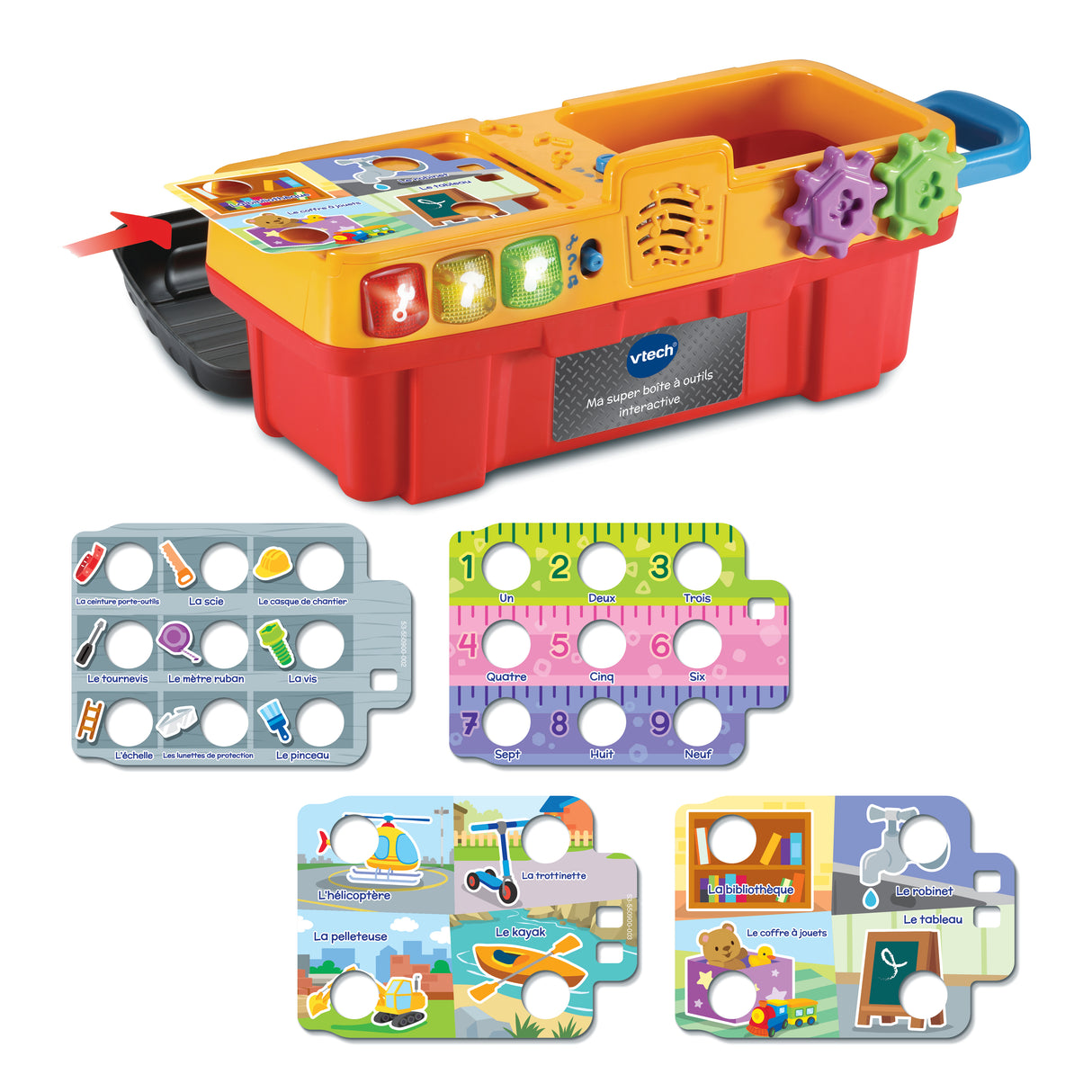 VTECH - 1,2,3 Imite-Moi - Ma Super Boite a Outils Interactive