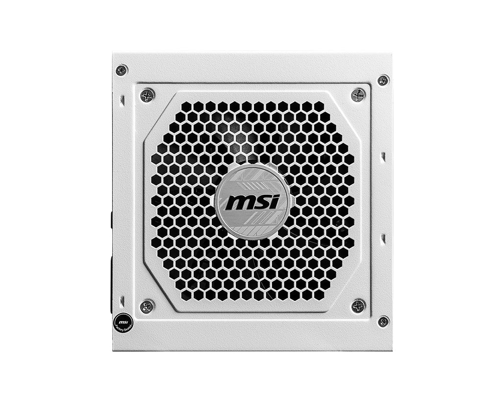 Alimentation ATX MSI Mag A850GL PCIe5 - 850W (Blanc)