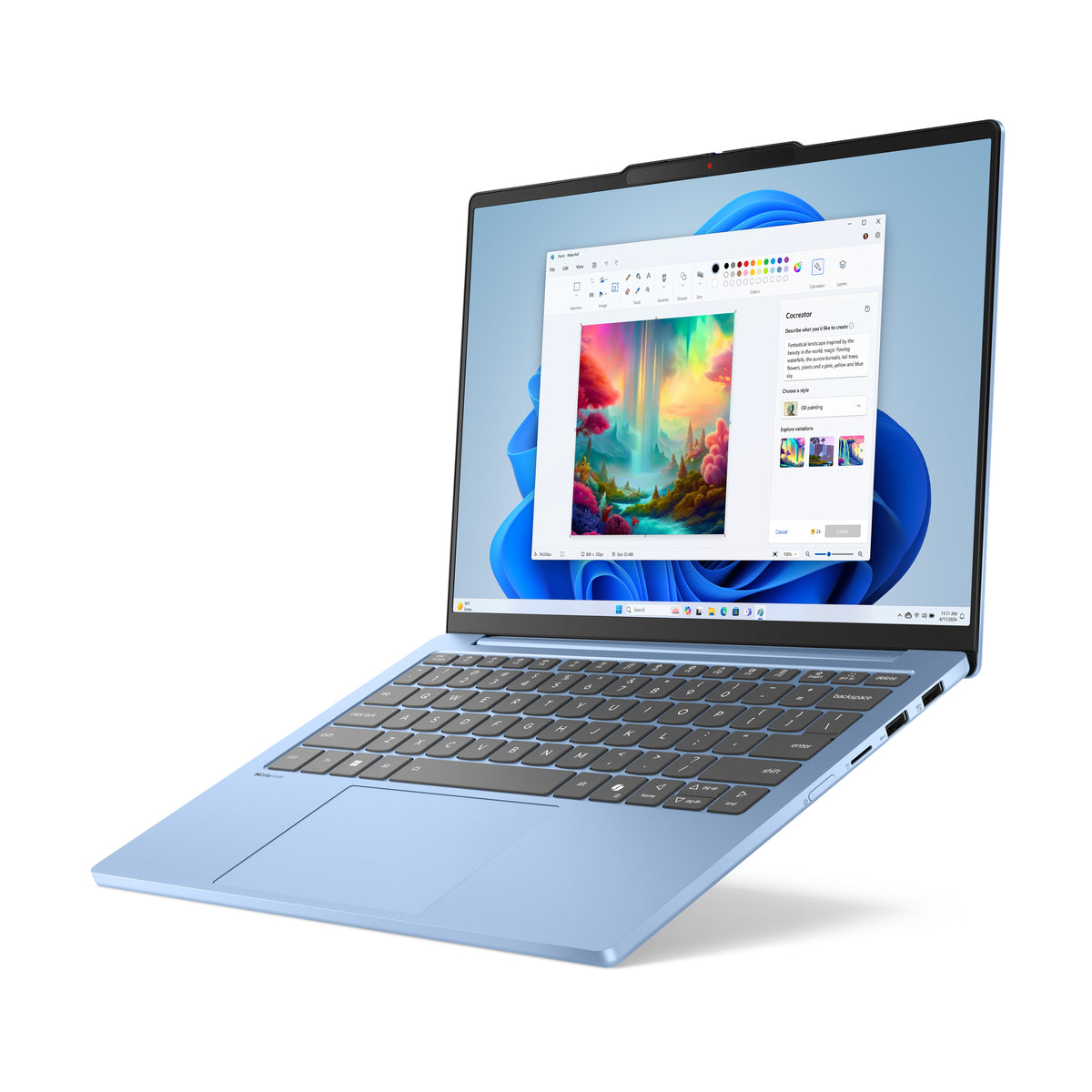 PC Portable LENOVO IdeaPad Slim 5 13ARP10 Sans Windows 13,3 WUXGA - Ryzen 7 7735HS - RAM 16Go - 512Go - Aluminium - AZERTY - Bleu