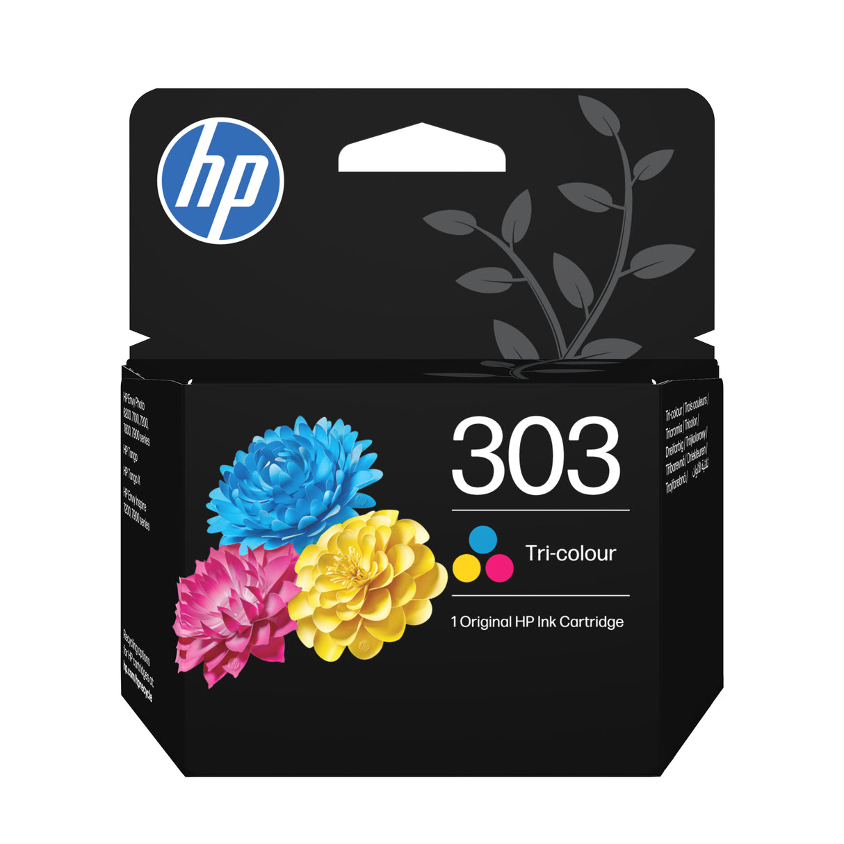 HP 303 Cartouche d'encre trois couleurs authentique (T6N01AE) pour HP Envy Photo 6220/6230/7130