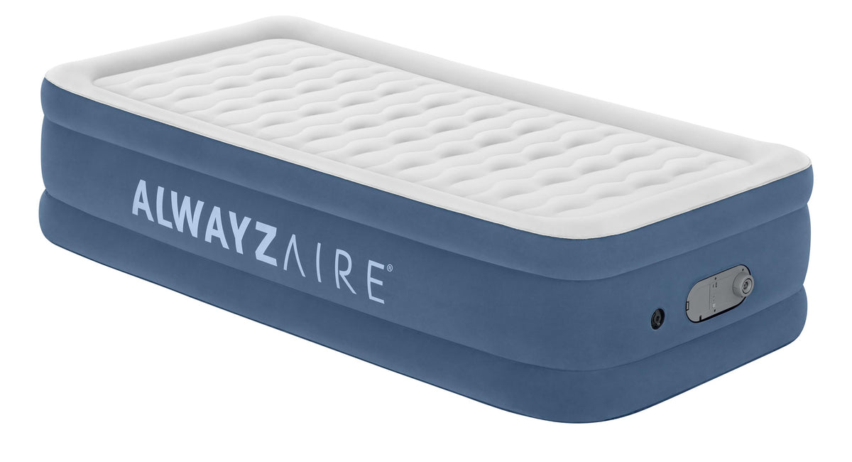 Bestway AlwayzAire™ Matelas gonflable une personne Twin avec double pompe intégrée 1,91 m x 97 cm x 46 cm