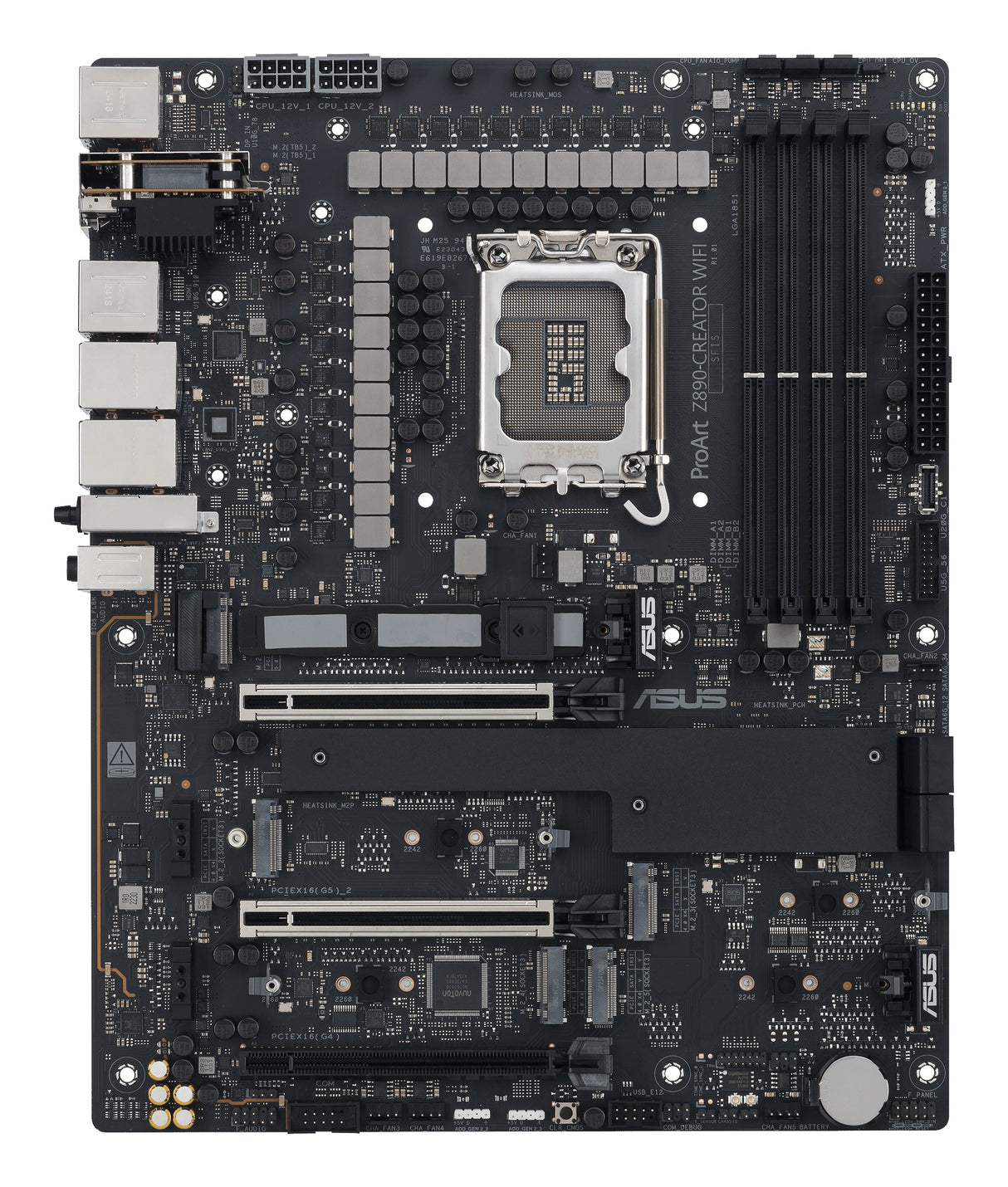 Carte mere - ASUS - PROART Z890-CREATOR WIFI - Intel Z890 LGA 1851 (Socket V1) ATX