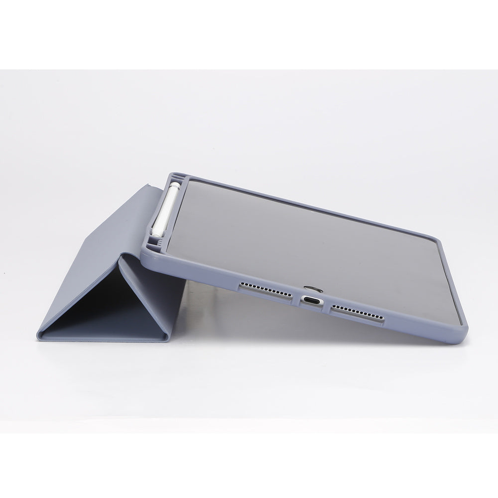 Etui folio WE pour tablette iPad 10.2 - Coloris violet/lila - Fonction support