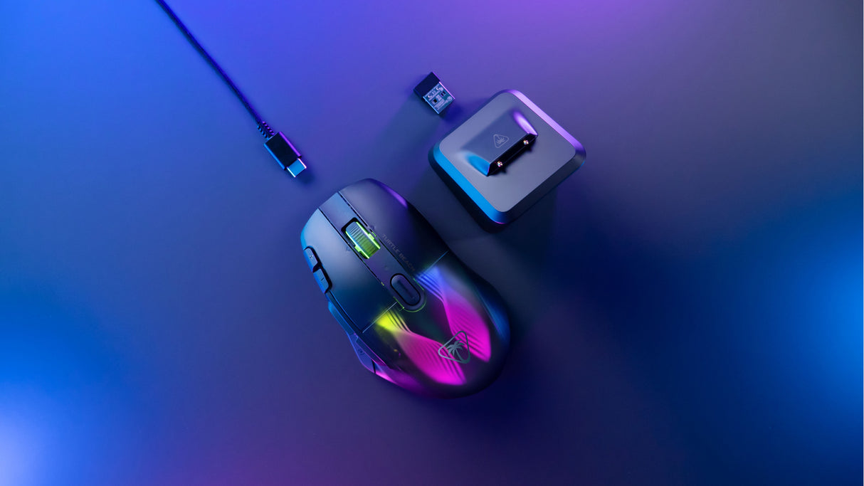 Souris gaming sans fil - TURTLE BEACH - Kone XP Air - Avec station de charge - Noir