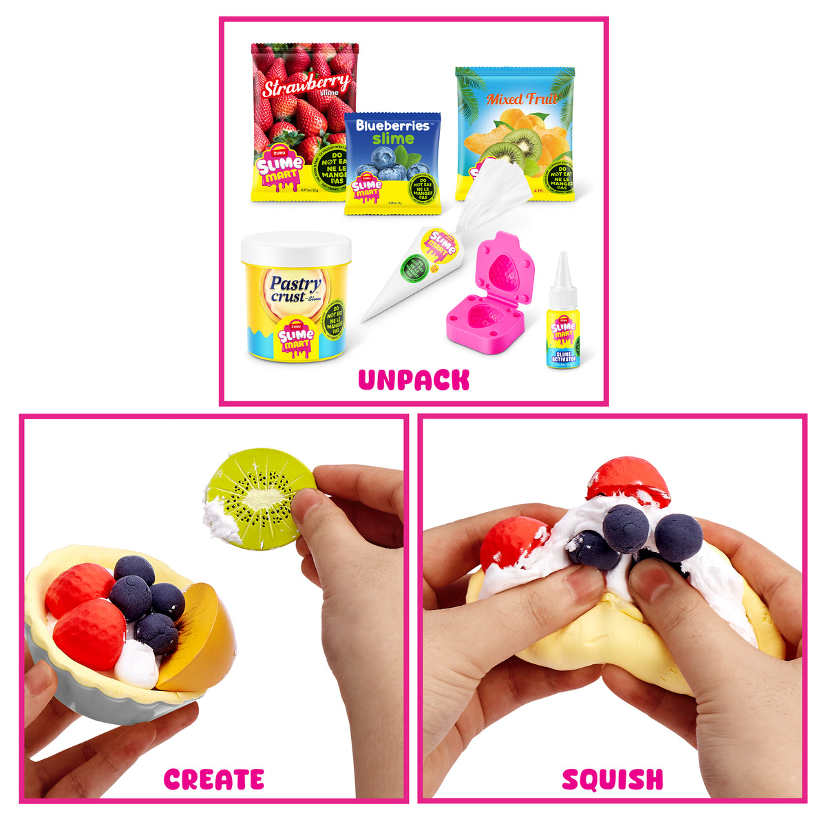 Activités créatives et manuelles - ZURU - Slime Mart Shopping Bag - Des 6 ans