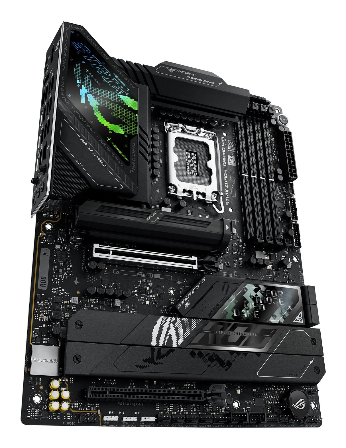 Carte mere - ASUS - ROG STRIX Z890-F GAMING WIFI - Intel Z890 LGA 1851 (Socket V1) ATX