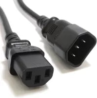 HPE Jumper Cord - Céble d'alimentation - IEC 60320 C13 pour IEC 60320 C14 - CA 250 V - 10 A - 2 m - noir - Mondial - pour Apollo 4510 Gen9, Modular Smart Array P2000 G3, ProLiant DL360 G7