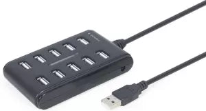 Hub USB 2.0 Gembird - 10 ports (Noir)