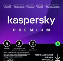 Kaspersky Premium - 5 appareils / 2 ans
