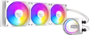 Kit Watercooling AIO Antec Skeleton RGB - 360mm (Blanc)
