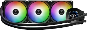 Kit Watercooling AIO Gamdias Aura GL Digital RGB - 360mm (Noir)
