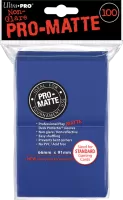 Lot de 100 Sleeves Ultra Pro Pro-Matte Format Standard 66x91mm (Bleu)