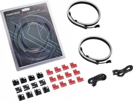 Lot de 2 Bandeaux LED Phanteks Neon Digital 40cm (RGB)